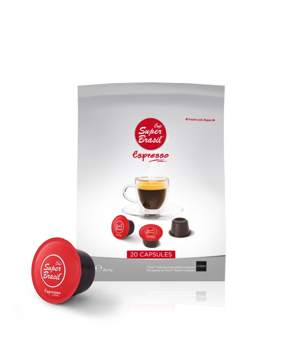Café Super Brasil CORSO Espresso Compatible Capsule