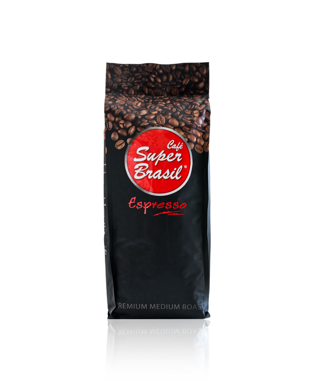 Café Super Brasil Espresso Premium Medium Roasted Beans